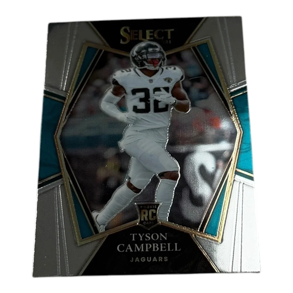 2021 Panini Select Tyson‎ Campbell Rookie Card 189 Premier Level Jaguars RC